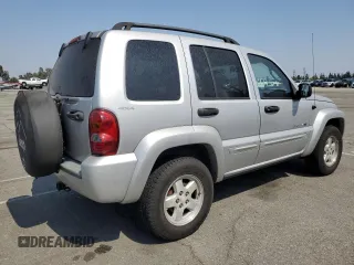 2002 Jeep Liberty Limited with VIN 1J4GL58K62W107105, listed as a Copart auction lot 60105345 with 138,442 mi miles and Clean title. Bid and sale history available at DreamBid. Image 3.