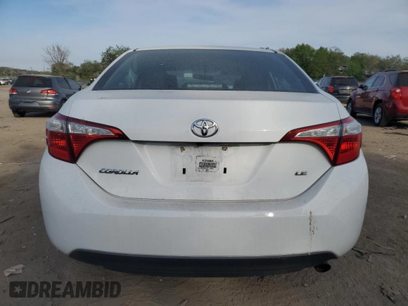 2014 Toyota Corolla L с VIN 2T1BURHE7EC142005, выставлен на аукционе Copart как лот 54441715 с пробегом 97 037 миль миль и Списание • Salvage title. История ставок и продаж доступна на DreamBid. Изображение 6.