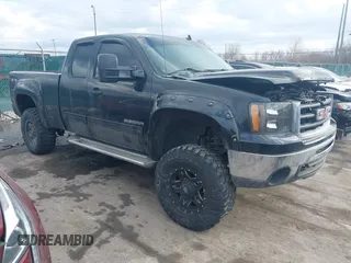 2009 GMC Sierra 1500 SLE with VIN 1GTEK29J49Z285530, listed as a IAAI auction lot 41419482 with Not Provided miles. Bid and sale history available at carsss.com. Image 1.