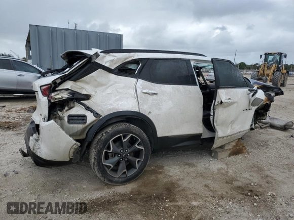 2020 Chevrolet Blazer RS z VIN 3GNKBERS2LS631437, wystawiony jako Copart lot #85185324 z przebiegiem Nie podano mil oraz Nie do naprawy • Non repairable. Historia ofert i sprzedaży dostępna na DreamBid. Obrazek 3.