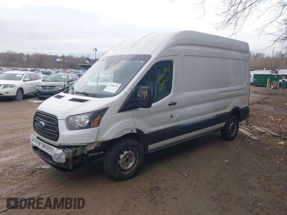 2015 Ford Transit Cargo with VIN 1FTNR2XG6FKB09053, listed as a IAAI auction lot 41486394 with 175,265 mi miles and . Bid and sale history available at DreamBid. Image 18.