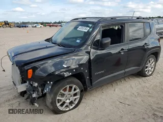 2020 Jeep Renegade Jeepster z VIN ZACNJAAB6LPL53170, wystawiony jako Copart lot #82053184 z przebiegiem 48 586 mil mil oraz Szkoda całkowita • Salvage title. Historia ofert i sprzedaży dostępna na DreamBid. Obrazek 1.