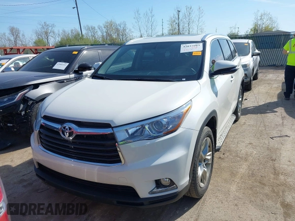 2016 Toyota Highlander Limited with VIN 5TDDKRFH5GS337705, listed as a IAAI auction lot 42037983 with 79,149 mi miles and . Bid and sale history available at DreamBid. Image 12.