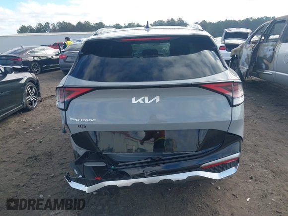 2025 Kia Sportage SX-Prestige z VIN 5XYK53DF5SG260370, wystawiony jako IAAI lot #41223856 z przebiegiem 5 643 mil mil oraz . Historia ofert i sprzedaży dostępna na DreamBid. Obrazek 17.