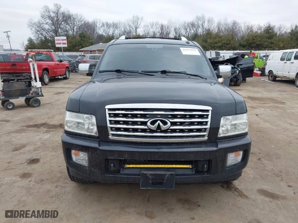 2010 Infiniti QX56 with VIN 5N3ZA0NC8AN903446, listed as a IAAI auction lot 41551526 with NaN miles. Bid and sale history available at carsss.com. Image 12.