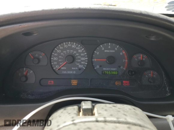 2001 Ford Mustang GT Deluxe z VIN 1FAFP42X61F165305, wystawiony jako Copart lot #53828935 z przebiegiem 175 538 mil mil oraz Szkoda całkowita • Salvage title. Historia ofert i sprzedaży dostępna na DreamBid. Obrazek 9.