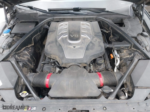 2019 Hyundai Genesis 5.0L with VIN KMHGN4JF4KU291345, listed as a IAAI auction lot 41973574 with 68,924 mi miles. Bid and sale history available at carsss.com. Image 10.