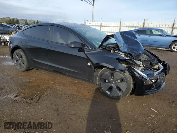 2023 Tesla Model 3 z VIN 5YJ3E1EA5PF695044, wystawiony jako Copart lot #45182665 z przebiegiem 21 104 mil mil oraz Szkoda całkowita • Salvage title. Historia ofert i sprzedaży dostępna na DreamBid. Obrazek 4.