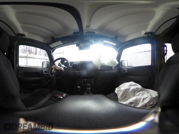 2020 Jeep Wrangler Unlimited Sport z VIN 1C4HJXDN3LW164701, wystawiony jako IAAI lot #41200437 z przebiegiem 102 272 mil mil oraz . Historia ofert i sprzedaży dostępna na DreamBid. Obrazek 18.
