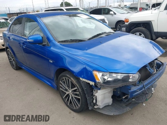 2017 Mitsubishi Lancer ES with VIN JA32V2FW2HU010095, listed as a IAAI auction lot 41899996 with 136,889 mi miles. Bid and sale history available at carsss.com. Image 1.