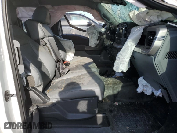 2023 Ford F-150 XL with VIN 1FTEX1CP6PKD07610, listed as a Copart auction lot 79573373 with Not provided miles and Salvage title. Bid and sale history available at DreamBid. Image 7.