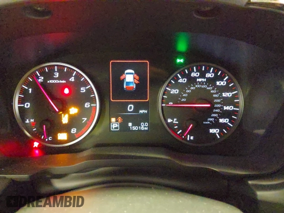 2023 Subaru WRX Premium with VIN JF1VBAH66P8819465, listed as a IAAI auction lot 42259587 with 15,016 mi miles and . Bid and sale history available at DreamBid. Image 7.