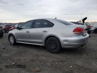 2012 Volkswagen Passat S w/Appearance with VIN 1VWAP7A34CC069629, listed as a Copart auction lot 50935315 with 173,576 mi miles and Salvage Title. Bid and sale history available at carsss.com. Image 2.