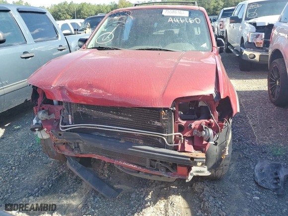 2004 Ford Escape XLT with VIN 1FMCU93184KA46160, listed as a Copart auction lot 75586163 with 172,149 mi miles and Salvage Title. Bid and sale history available at carsss.com. Image 5.