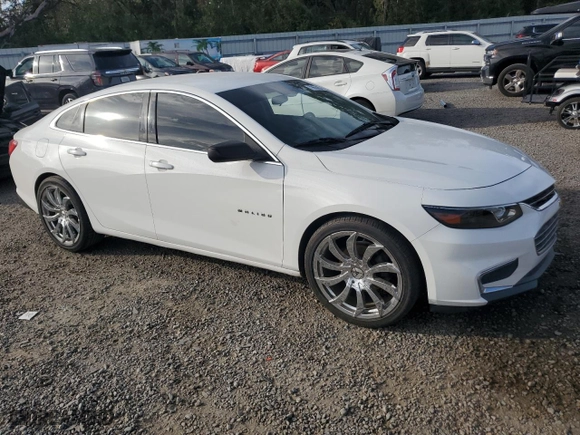 2017 Chevrolet Malibu LS with VIN 1G1ZB5ST4HF149728, listed as a Copart auction lot 84771104 with 0 mi miles and Salvage Title. Bid and sale history available at carsss.com. Image 4.
