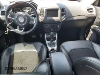 2020 Jeep Compass Latitude with VIN 3C4NJCBB5LT169540, listed as a Copart auction lot 62103255 with Not provided miles and Salvage title. Bid and sale history available at DreamBid. Image 8.