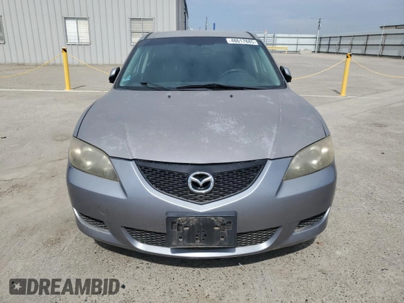 2006 Mazda 3 i with VIN JM1BK12F861415998, listed as a Copart auction lot 48617885 with 252,508 mi miles and Clean Title. Bid and sale history available at DreamBid. Image 5.