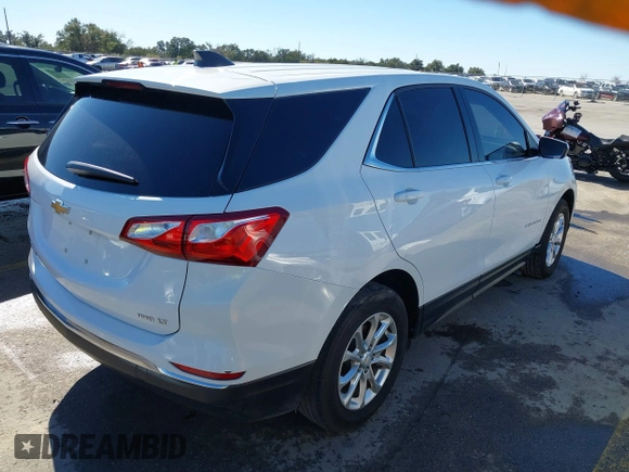 2020 Chevrolet Equinox LT with VIN 2GNAXUEV2L6208430, listed as a IAAI auction lot 41217793 with 117,822 mi miles and . Bid and sale history available at DreamBid. Image 4.