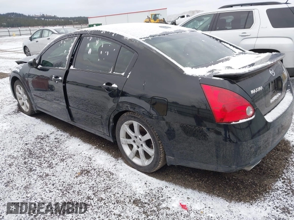 2007 Nissan Maxima 3.5 SE with VIN 1N4BA41E07C801422, listed as a IAAI auction lot 41483411 with 162,467 mi miles. Bid and sale history available at carsss.com. Image 3.