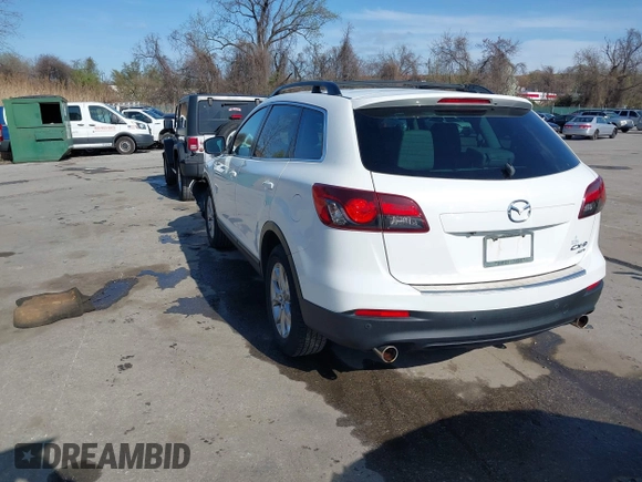 2015 Mazda CX-9 Touring with VIN JM3TB3CV9F0462931, listed as a IAAI auction lot 41912768 with 159,413 mi miles. Bid and sale history available at carsss.com. Image 3.