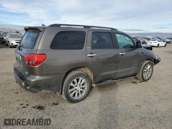 2012 Toyota Sequoia Limited with VIN 5TDJY5G15CS070653, listed as a Copart auction lot 77970984 with 146,405 mi miles and Salvage Title. Bid and sale history available at carsss.com. Image 3.