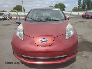 2011 Nissan LEAF SL-e with VIN JN1AZ0CP1BT005859, listed as a Copart auction lot 53890865 with 71,746 mi miles and Clean Title. Bid and sale history available at carsss.com. Image 5.