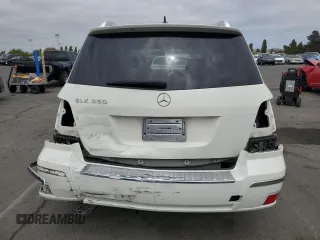 2011 Mercedes-Benz GLK 350 with VIN WDCGG5GB8BF561250, listed as a Copart auction lot 54387585 with 141,182 mi miles and Salvage Title. Bid and sale history available at DreamBid. Image 6.