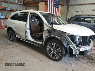 2019 Acura MDX Technology with VIN 5J8YD4H50KL016670, listed as a Copart auction lot 56820085 with 36,664 mi miles and Salvage title. Bid and sale history available at DreamBid. Image 4.