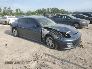 2012 Porsche Panamera with VIN WP0AA2A72CL014591, listed as a Copart auction lot 53311425 with 65,730 mi miles and Salvage title. Bid and sale history available at DreamBid. Image 4.