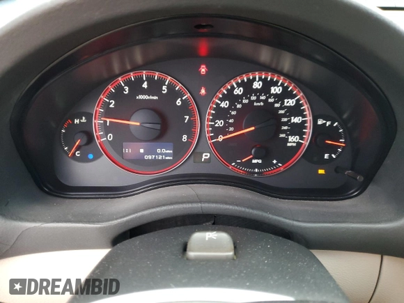2007 Subaru Legacy GT Limited with VIN 4S3BP676174321064, listed as a Copart auction lot 65708975 with 97,121 mi miles and Clean title. Bid and sale history available at DreamBid. Image 9.