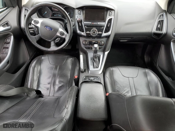 2012 Ford Focus Titanium with VIN 1FAHP3J21CL293447, listed as a Copart auction lot 43963615 with 151,448 mi miles and Salvage Title. Bid and sale history available at carsss.com. Image 8.