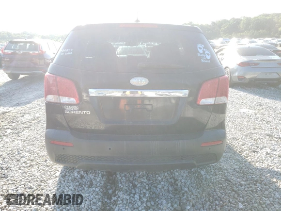 2013 Kia Sorento LX with VIN 5XYKT4A19DG405787, listed as a Copart auction lot 61982935 with 197,897 mi miles and Clean title. Bid and sale history available at DreamBid. Image 6.