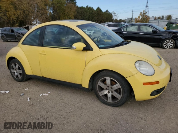 2006 Volkswagen Beetle with VIN 3VWRW21C96M421082, listed as a Copart auction lot 76459214 with 201,880 mi miles and Clean Title. Bid and sale history available at DreamBid. Image 4.