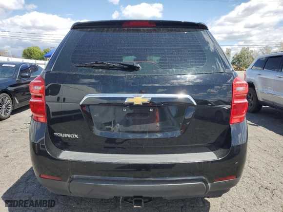 2017 Chevrolet Equinox LS with VIN 2GNALBEK3H1588503, listed as a Copart auction lot 51542335 with 146,016 mi miles and Clean Title. Bid and sale history available at carsss.com. Image 6.