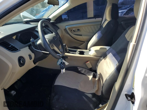 2014 Ford Taurus SE with VIN 1FAHP2D8XEG112805, listed as a Copart auction lot 48975265 with 127,730 mi miles and Salvage Title. Bid and sale history available at DreamBid. Image 7.