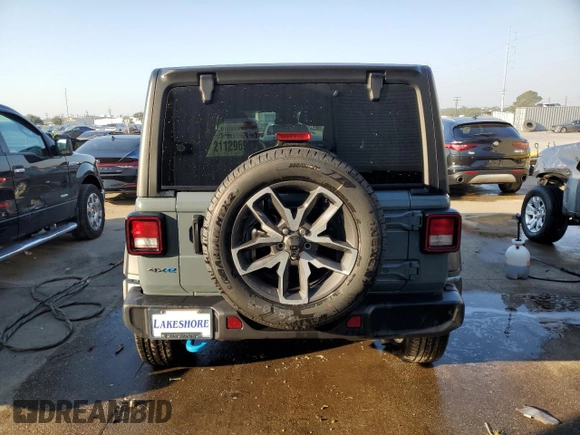 2024 Jeep Wrangler Sport S z VIN 1C4RJXN67RW324020, wystawiony jako Copart lot #74993914 z przebiegiem 2 169 mil mil oraz Szkoda całkowita • Salvage title. Historia ofert i sprzedaży dostępna na DreamBid. Obrazek 6.