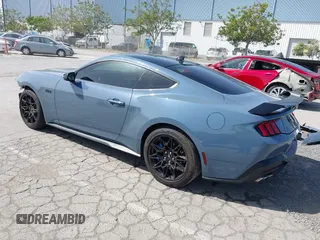2024 Ford Mustang GT with VIN 1FA6P8CF7R5405332, listed as a IAAI auction lot 42271232 with 19,597 mi miles and . Bid and sale history available at DreamBid. Image 3.