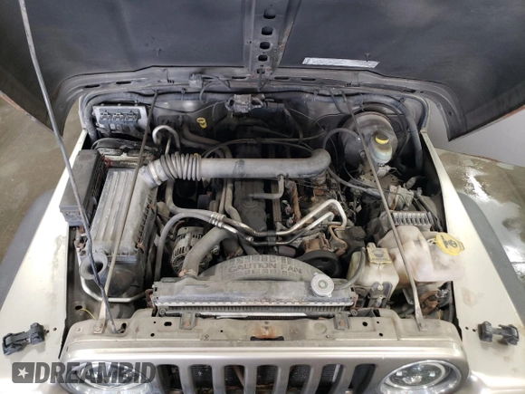 2004 Jeep Wrangler X with VIN 1J4FA39S84P711546, listed as a Copart auction lot 49219435 with 119,516 mi miles and Salvage Title. Bid and sale history available at DreamBid. Image 11.