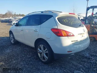 2010 Nissan Murano SL with VIN JN8AZ1MW6AW108446, listed as a IAAI auction lot 41368398 with 999,999 mi miles. Bid and sale history available at carsss.com. Image 3.