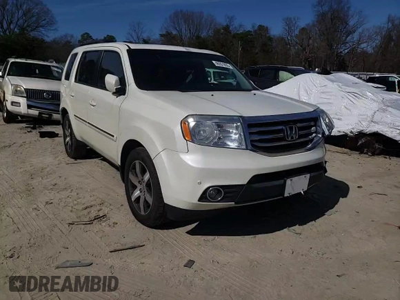 2012 Honda Pilot Touring with VIN 5FNYF4H97CB083346, listed as a Copart auction lot 48261855 with 127,723 mi miles and Salvage Title. Bid and sale history available at DreamBid. Image 12.
