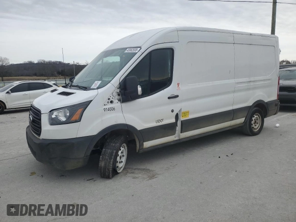 2019 Ford Transit with VIN 1FTYE2CM1KKB49278, listed as a Copart auction lot 45562535 with 87,491 mi miles and Clean title. Bid and sale history available at DreamBid. Image 1.