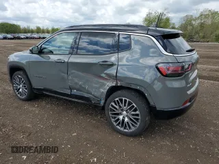 2023 Jeep Compass Limited с VIN 3C4NJDCNXPT521564, выставлен на аукционе Copart как лот 55435725 с пробегом 19 956 миль миль и Списание • Salvage title. История ставок и продаж доступна на DreamBid. Изображение 2.