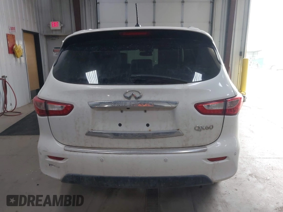 2014 Infiniti QX60 with VIN 5N1AL0MN7EC555322, listed as a IAAI auction lot 42070903 with 125,723 mi miles and . Bid and sale history available at DreamBid. Image 16.