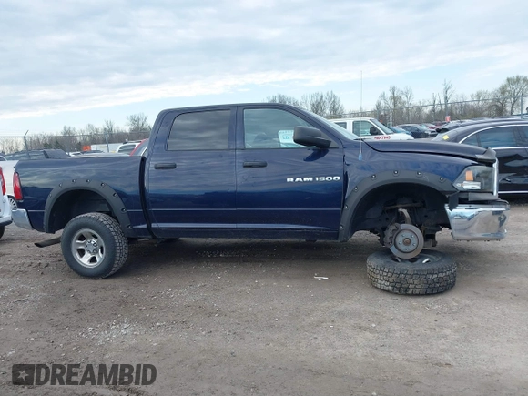 2012 Ram 1500 Tradesman with VIN 1C6RD7KP1CS283779, listed as a IAAI auction lot 41888577 with 137,905 mi miles and . Bid and sale history available at DreamBid. Image 14.