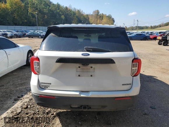 2021 Ford Police Interceptor Utility z VIN 1FM5K8AB5MGC02369, wystawiony jako Copart lot #76667864 z przebiegiem 36 173 mil mil oraz Szkoda całkowita • Salvage title. Historia ofert i sprzedaży dostępna na DreamBid. Obrazek 6.