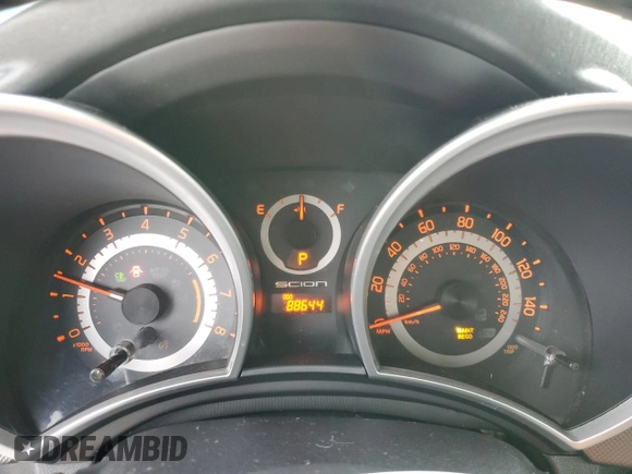 2016 Scion tC with VIN JTKJF5C76GJ021098, listed as a Copart auction lot 43808625 with 88,644 mi miles and Salvage Title. Bid and sale history available at carsss.com. Image 9.