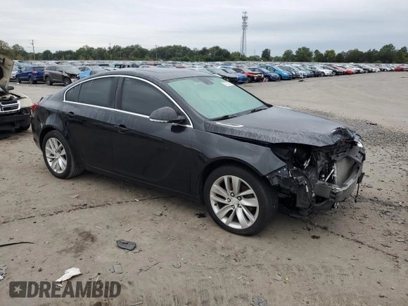 2014 Buick Regal with VIN 2G4GK5EX2E9251722, listed as a Copart auction lot 72753064 with 82,993 mi miles and Salvage Title. Bid and sale history available at carsss.com. Image 4.