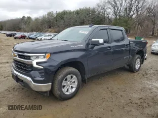 2022 Chevrolet Silverado 1500 LT with VIN 1GCUDDED2NZ537092, listed as a Copart auction lot 49400215 with 47,184 mi miles and Salvage Title. Bid and sale history available at DreamBid. Image 1.