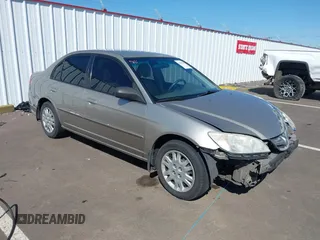 2004 Honda Civic LX with VIN 2HGES16514H531364, listed as a IAAI auction lot 42019042 with 185,481 mi miles and . Bid and sale history available at DreamBid. Image 1.