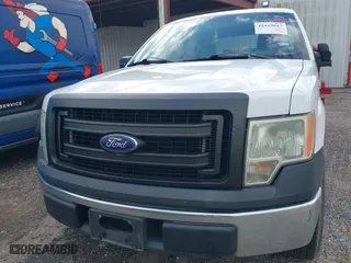 2013 Ford F-150 XL with VIN 1FTEW1CM9DFC58691, listed as a IAAI auction lot 41413917 with 134,597 mi miles. Bid and sale history available at carsss.com. Image 6.